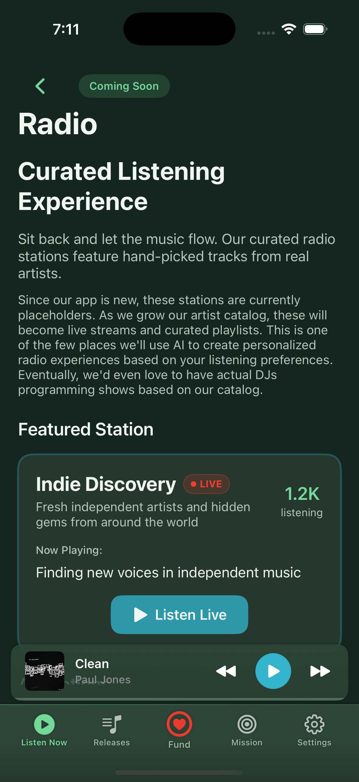 TerribleCat Music Radio Discovery - Algorithm-Free Music Recommendations